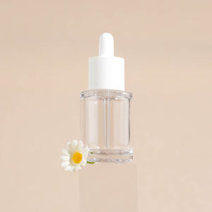 Emballage cosmétique de soins de la peau 30 ML PET cylindre torsion <span class=keywords><strong>bouton</strong></span> poussoir cheveux <span class=keywords><strong>barbe</strong></span> compte-gouttes bouteille bouchon à vis rechargeable pour les soins de la peau - Product Image 6