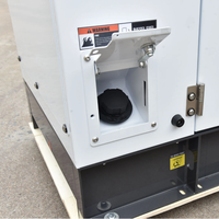 Genatoppower 15KVA 380/220V 50/60Hz 1500U/min Leiser Dieselgenerator mit 12V DC Elektrostart und Geräuscharmer ATS