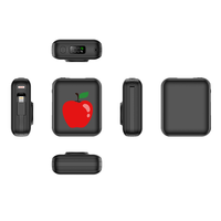 10000mAh Mini Tragbare 2-in-1 Powerbank mit Integriertem Ladekabel 3W Kabelloses Laden Magnetisches Typ-C Schnellladegerät für Smartwatches