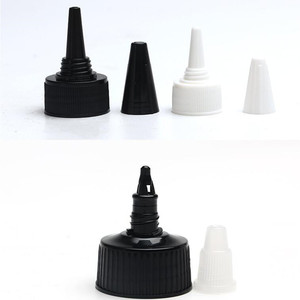 Tapa Roscada con Punta, Tapa de Rosca para Envases Cosméticos, Botellas de Líquido, Tapa de Rosca de Plástico Ecológica Antiderrames - Product Image 2