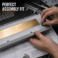 Boîtier et plaque de clavier mécanique DIY sur mesure, service de fraisage CNC personnalisé, impression sur pièce OEM