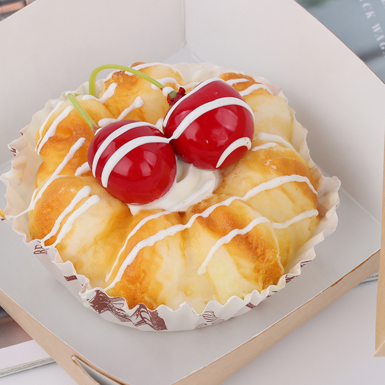 promotion multisize water proof take away salad sushi packaging paper disposable box for sushi with window