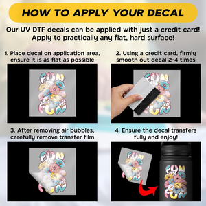 Pegatinas de Transferencia UV DTF con Logotipo Personalizado, Impresas en Vinilo PVC Resistente al Agua, Lavable y Duradero, Diseño 2026, Regalos Promocionales, Acabado Mate - Product Image 3