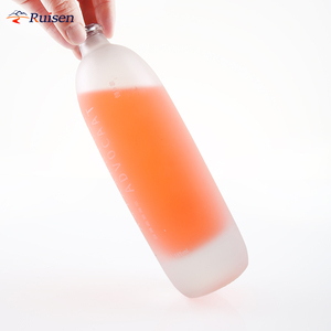Glaçage vide personnalisé 500ml Bouteilles <span class=keywords><strong>en</strong></span> verre de vin bon marché Bouteille <span class=keywords><strong>en</strong></span> verre de vin de glace avec joint à vis - Product Image 5