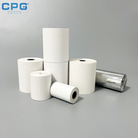 Rouleaux de papier thermique 80x70mm 70gsm haute clarté pour terminal de point de vente, directement de l'usine