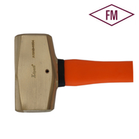 Marteau de précision professionnel X-spark en aluminium bronze, sans étincelles, non magnétique, personnalisable pour la réparation de canalisations de gaz
