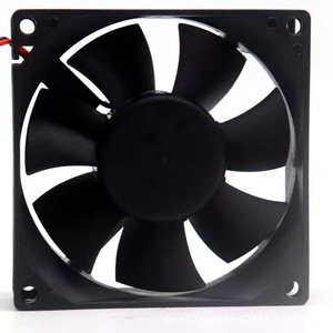 DA08025B24UA 80x80x25 มม. 24V 0.40A 2.4W 42.5CFM พัดลมระบายความร้อนสำหรับคอมพิวเตอร์เดสก์ท็อปการไหลของอากาศสูงสองลูกปืน - Product Image 4