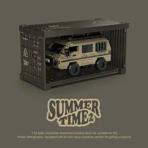 489 Piezas <span class=keywords><strong>de</strong></span> Bloques <span class=keywords><strong>de</strong></span> Construcción <span class=keywords><strong>de</strong></span> Plástico para Camper, Camión <span class=keywords><strong>de</strong></span> <span class=keywords><strong>Pasajeros</strong></span> Urbano, Furgoneta, Set con Caja <span class=keywords><strong>de</strong></span> Exhibición, <span class=keywords><strong>Juguete</strong></span> Educativo DIY, Regalos Festivos - Product Image 4