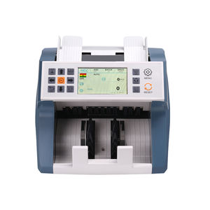 Machine de comptage de billets de banque multi-devises <span class=keywords><strong>EUR</strong></span>/USD/INR/<span class=keywords><strong>CAD</strong></span>/IDR/MYR/XOF avec reconnaissance automatique des devises CIS et détection UV/MG/IR 1200 - Product Image 1