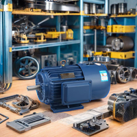 Moteur électrique asynchrone à induction triphasé 3 kW 4 CV 2880 tr/min 380 V