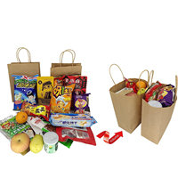 SenAng07 Sacs en papier personnalisés avec sac en papier kraft cosmétique froissé