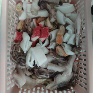 TAISENG Mezcla de Mariscos Congelados IQF con Calamar, Camarones y <span class=keywords><strong>Mejillones</strong></span>, Bolsa de 1 kg, Pescado Congelado de China - Product Image 1
