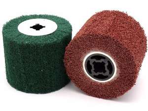 เครื่องผลิตแผ่นขัดแบบพับได้ OEM นำเข้า สีเขียว 129 100 19 สำหรับทำแผ่นขัดแบบพับได้ ขนาด 120 มม. - Product Image 6