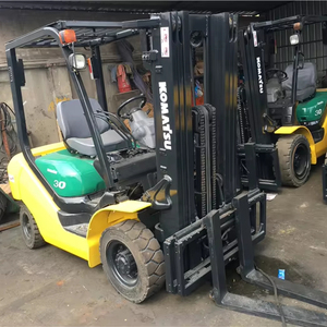 Heavy Duty Big Ton Komastu Forklift 3 Ton Used Diesel Forklift FD30 3 Ton Diesel Internal Combustion Forklift with side shift - Product Image 1