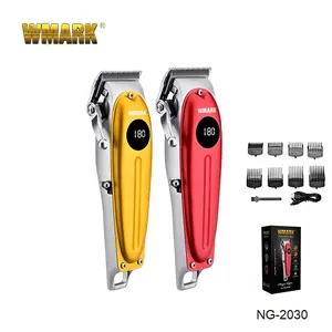 WMARK NG-2030 parrucchiere professionale USB ricaricabile tagliacapelli Trimmer Cordless dettaglio Trimmer per uomo acquista Online