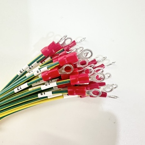 Geelgroene Dubbele Kleur Aardingsdraad, Fotovoltaïsche Speciale Draad, Koperdraad, Jumper Verbindingsdraadbrug - Product Image 5