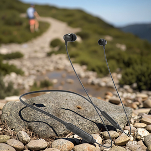 Cheap the Neck Band In-ear Headphones <strong>Earphone</strong> Headset Wireless Neckband Earbuds - Product Image 4