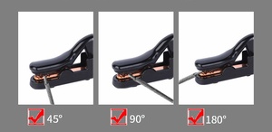Portaelectrodos de <span class=keywords><strong>Soldadura</strong></span> Industrial de Latón y Cobre Puro 500A-1000A Pinzas de <span class=keywords><strong>Soldadura</strong></span> Negras - Product Image 4