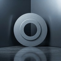Meule convexe simple en céramique vitrifiée, grain 60, à faible vibration, outil abrasif pour le chanfreinage et l'ébavurage de pièces de quincaillerie