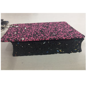 नमी प्रूफ स्किड प्रूफ प्रकृति के लिए रीसायकल रबर टाइल्स फर्श जिम हार्स स्टालों - Product Image 2