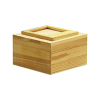 Boîtes décoratives pour la décoration de la maison, grande boîte de rangement en bois, boîte à souvenirs en bois