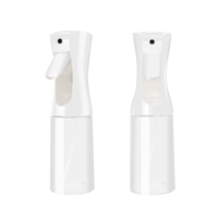 Bouteille pulvérisateur réutilisable pour soins capillaires et maquillage, pulvérisation ultra-fine et continue, bouteille pulvérisateur d'huile alimentaire pour la cuisson, forme ronde et plate