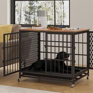 Caisse pour chien moyen grand chien intérieur avec <span class=keywords><strong>cage</strong></span> de toilette simple et épais <span class=keywords><strong>Cottage</strong></span> pour animaux de compagnie - Product Image 4