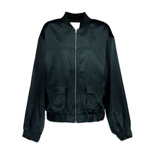 Ventes en gros de vestes en satin élégantes, best-sellers, personnalisées avec logo, en promotion, vestes en satin pour hommes personnalisées, best-sellers - Product Image 1