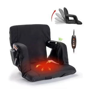 Extra Wide Foldable Heated Stadium <strong>Seats</strong> With Padded <strong>Bleacher</strong> Chairs Football <strong>Bleachers</strong> Wholesale Stadium Chair Custom Logo