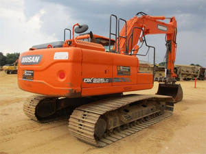 2020-2022 Équipement d'excavation de terre utilisé Excavatrice Doosan DX 225 à vendre DX225LCA - Product Image 3