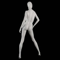 Mannequin féminin blanc pour la mode, corps entier