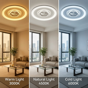 Plafonnier nordique chic avec détail silhouette de cygne, polyvalent pour salon et couloir, installation facile, qualité supérieure garantie, luminaire - Product Image 3