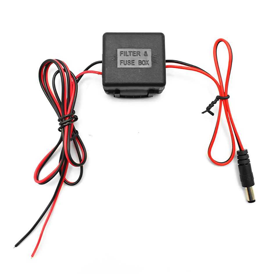 VOBOR filtro per telecamera di retromarcia, 12 V, alimentazione per auto, relè di potenza, filtro condensatore, serie automobilistica americana VOBOR filtro per telecamera di retromarcia, 12 V, alimentazione per auto, relè di potenza, filtro condensatore, serie automobilistica americana