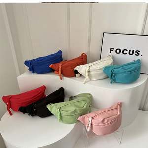 Sac banane personnalisé en polyester pour homme, tendance, portable, avec fermeture éclair, design OEM de style national - Product Image 5