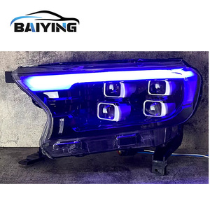 ไฟหน้า LED 24V รุ่น CRV สำหรับ15-20สำหรับ Ford Ranger Raptor/Everest ไฟหน้าชิกุสีเหลืองใหม่ - Product Image 4