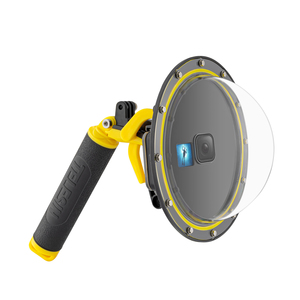 Boîtier de plongée sous-marine Telesin étanche avec dôme pour Go Pro 12/11/10/9, compatible jusqu'à 45 m - Product Image 2