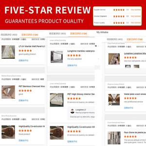 LT 1220*2440mm * 5mm nóng bán trang trí nội thất nhân tạo UV tường bằng đá cẩm thạch bảng & Hội Đồng Quản Trị cao bóng PVC tấm nhựa cho ngôi nhà - Product Image 5