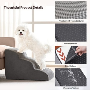 <span class=keywords><strong>Escalier</strong></span> <span class=keywords><strong>pour</strong></span> animaux de compagnie multi-niveaux confortable et durable, échelle de canapé 2/3/4 niveaux, plusieurs couleurs, <span class=keywords><strong>pour</strong></span> chats, amovible - Product Image 2