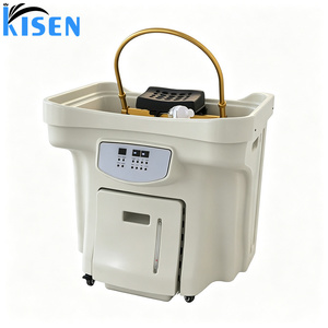 Bac à shampoing portable multifonctionnel Kisen Salon avec réservoir d'eau, pour massage et soin capillaire circulatoire - Product Image 5