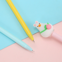 Petit stylo gel canard blanc stylo signature mignon stylo papeterie