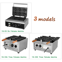 QDMECH Four Électrique Machine À Crème Glacée Bouche Ouverte Crème Glacée Poisson Taiyaki Machine Gaufrier à Vendre