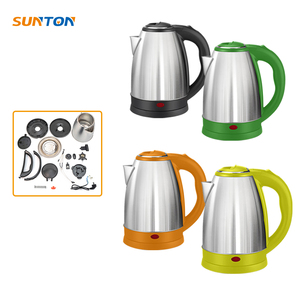 SUNTON wholesale china manufacturer 1.8L water heater fast boil cordless stainless steel <b>electric</b> <b>kettle</b> - Product Image 1