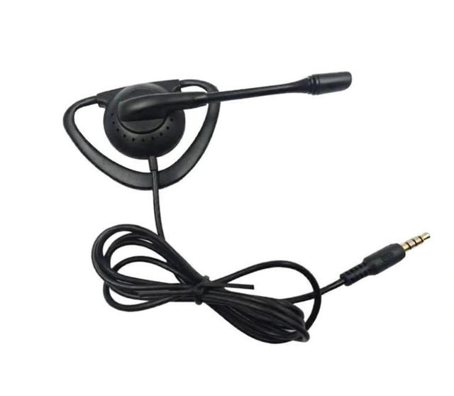 Business Single-Ear Wired Electrostatic Driver Open-Ear Customer Service Conference Tour Guide Amplifier Headset Voice