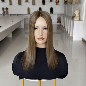 Ready to Ship YF-2346 #SBB 5x6.5 Virgin Russian Hair Loss Silk Base <b>Toupee</b> Closure - Product Image 4