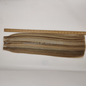 Extensions de cheveux à trame papillon <span class=keywords><strong>P8</strong></span>/613/18/60, trame sans couture, fixation par perles, sans ruban adhésif, pointes pleines, cheveux humains vierges de qualité supérieure - Product Image 3