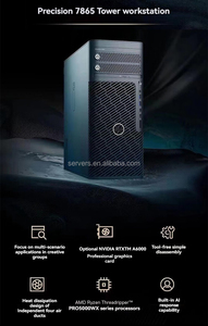 เวิร์กสเตชัน Dell 7865 พร้อมโปรเซสเซอร์ Dell Ai Deepseek Dual CPU Ryzen WX-Series 12-64 คอร์ - Product Image 4