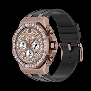Montre connectée Android Wear Ruidun avec écran OLED en acier, 44-49 mm, écran tactile complet, étanche IP68, appel par cadran, rappel de sédentarité, sport - Product Image 5