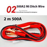 Kit d'outils de secours d'urgence multifonctionnel portable, extincteur, tissu réfléchissant noir pour l'inspection annuelle de la voiture et les premiers secours