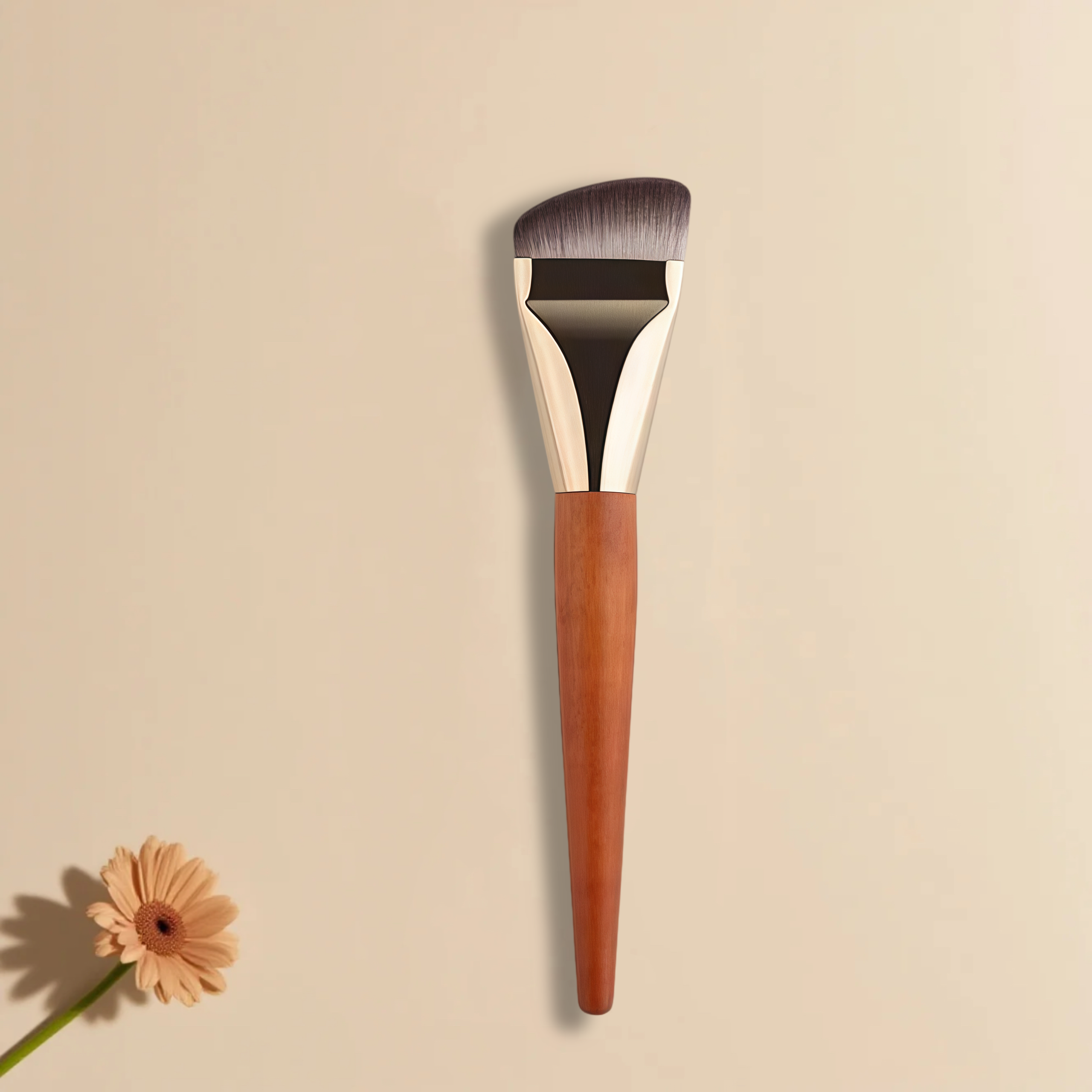 foundation brush with oblique head