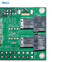 MIwin Produsen Grosir SAS SATA 12 Gbps Hard Disk Backplane Kecepatan Tinggi Pelat Dasar HDD